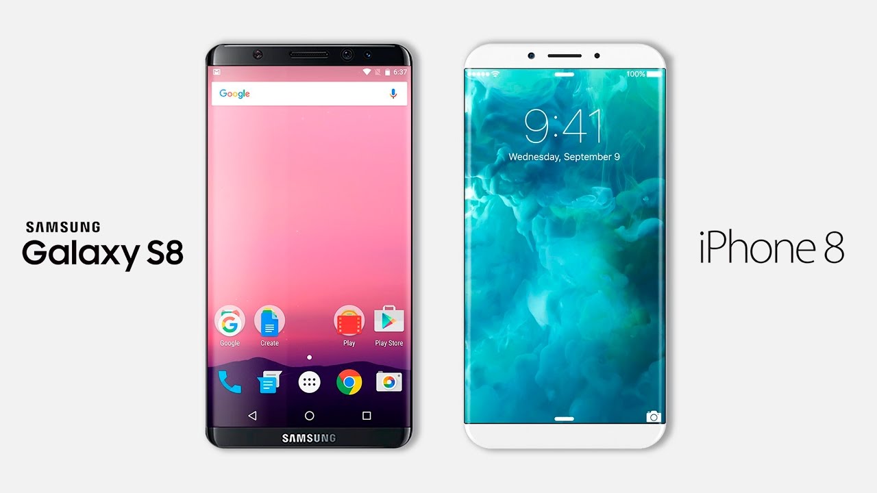 Galaxy S8 versus Iphone 8